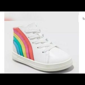 Cat & Jack rainbow sneakers